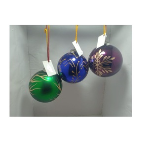Adorno Navideño Colgante en Forma de Bola, Hecho a Mano, con Acabado Brillante, Decoración Navideña para el Hogar, Regalos de Navidad - Product Image 6