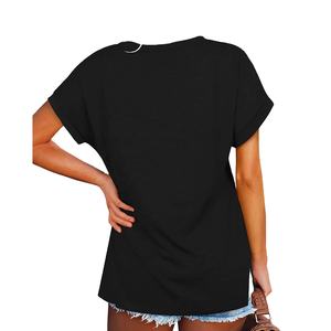 OEM Logo personnalisé femmes sweats à capuche à manches longues et t-shirts écologiques solides vente en gros mode à vendre - Product Image 1