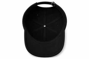 Premium <b>Black</b> Embroidered <b>Baseball</b> <b>Cap</b> Custom Logo Cotton Dad Hat Adjustable Strap Embroidery <b>Cap</b> 6 Panel <b>Black</b> Cotton <b>Baseball</b> - Product Image 5