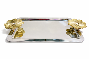 Bandeja Decorativa Moderna de Acero Inoxidable, Diseño Redondo, Estilo Minimalista, para Servir y Exhibir, Venta al por Mayor - Product Image 3