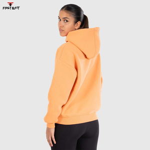Compre sudaderas con capucha personalizadas, transpirables, informales, de estilo urbano, con hombros caídos, ecológicas, de punto, para invierno. - Product Image 6