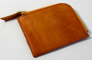 Monedero de Cuero Natural con Cierre de Cremallera Suave, de Alta Calidad, en Oferta, Camelon Exports - Product Image 2