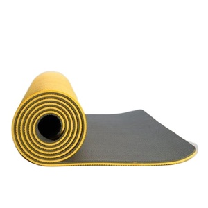 Eco Friendly Nature Rubber 6mm Thick Folding Gymnastics Fitness Exercise <b>Mat</b> with Carrying Strap-Custom Color & Size - Product Image 1