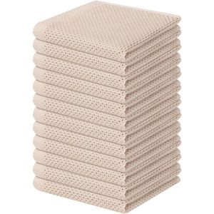 Strofinacci da Cucina in Cotone 100% con Tessitura a Nido d'Ape per Pulire e Asciugare Utensili - Product Image 1