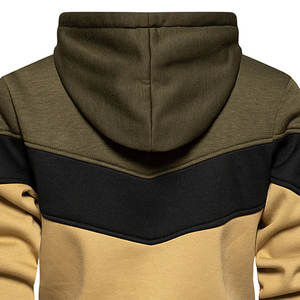 Sudadera con Capucha Extra Grande de Alta Calidad para Hombre, Chaqueta de Invierno de Manga Larga con Técnica Puff, Color Sólido, Logotipo Personalizado, Nueva, de Poliéster y Algodón - Product Image 5