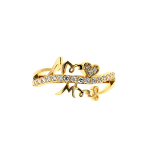 Anillo de Boda Solitairekart Forever Together - Diamantes Naturales de 0.29CT, Color HI, Claridad VS-SI, Oro Amarillo de 14 Quilates - Product Image 3