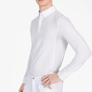 Ropa Técnica Ecuestre para Hombre, Camisas de Manga Larga para Montar a Caballo, Precio al por Mayor, Camisas de Montar a Caballo de Secado Rápido y Alta Calidad - Product Image 3