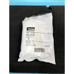 3 Conectores Parker FSC-12-PX FTG 3/4T X 4.02LG Fem - Equipo y Piezas de Semiconductores de Confianza de Marca Global - Product Image 1