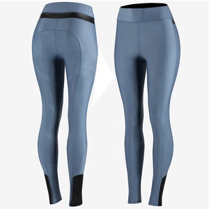 Leggings d'équitation pour femmes, design 2026, en Spandex/Polyester, respirants, antibactériens, longueur cheville, vente en gros - Product Image 1