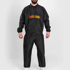 Combinaison de sauna avec logo personnalisé, coutures renforcées pour l'entraînement fonctionnel à fort impact et le CrossFit, vente en gros d'usine - Product Image 5