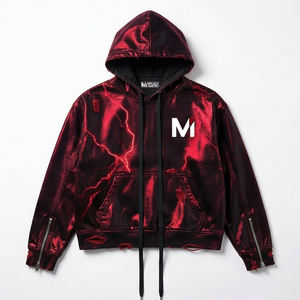 Sudadera con Capucha de Invierno 100% Algodón, Sublimación 3D, Logotipo Personalizado, Estilo Urbano para Hombre, Felpa de Alta Calidad, Venta al Por Mayor de Fábrica - Product Image 1