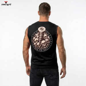 Gym Clothing Men's Sleeveless Muscle Shirt Stringer Tank Top Fitness Basketball <b>Running</b> <b>Singlet</b> Quick Dry Breathable - Product Image 6