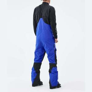 Men's Waterproof Ski Bib Pants Outdoor <b>Winter</b> Snowboard <b>Overalls</b> Insulated Windproof Breathable Ski Trousers with Cargo Pockets - Product Image 3