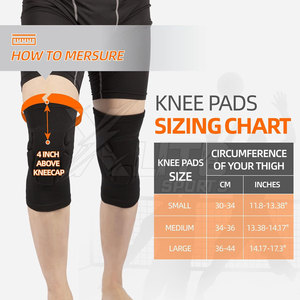 Genouillères de gardien de but en éponge souple, protection professionnelle, entraînement de football, matchs, tissu élastique, plusieurs tailles - Product Image 6