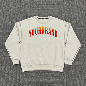 Sudadera con Capucha de Felpa 100% Algodón de Alto Gramaje, Diseño Sólido, para Invierno, con Hombros Caídos, Logotipo Personalizado Aplicado y Diseño en Contraste - Product Image 4