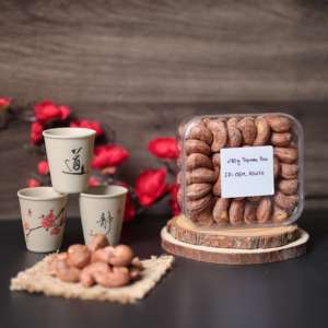 Excellent Quality 280g OEM Wholesale W240 Vietnam Organic Roasted Cashew <b>Nuts</b> <b>Square</b> Box ISO Certified Customizable Grade - Product Image 5