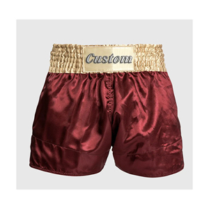 Shorts de Muay Thai en satin de qualité supérieure, protège-tibias de Muay Thai pour enfants avec rembourrage en mousse pour plus de sécurité - Product Image 6