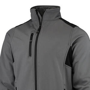 Chaqueta Softshell de Invierno Personalizada con Cuello Alto y Logotipo Frontal Reflectante, Resistente al Viento e Impermeable, Proveedor OEM - Product Image 6