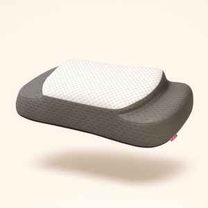 Luxury New Design Orthopedic Soft Memory Foam Neck <b>Pillow</b> Custom Logo Wavy Breathable Cervical Sleeping Support Solid Pattern - Product Image 1