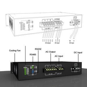 BVT 4000W 인버터 내구성 48v 220v 트리플 출력 팔레트 랙 인버터 60hz 주파수 SPWM 전원 인버터 - Product Image 6