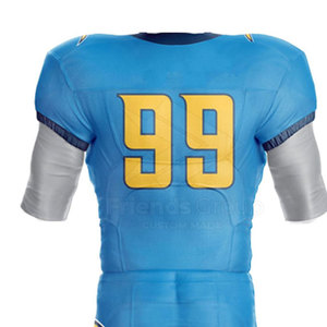 Conjunto de Uniforme de Fútbol Americano Personalizado para Hombre, Tallas Grandes, Impresión por Transferencia de Calor, 100% Poliéster, Duradero y Transpirable - Product Image 2