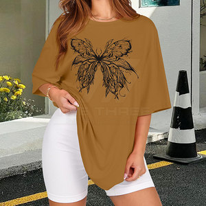 Camisetas Extra Grandes para Mujer, Tejido Ecológico Sostenible, Duraderas, Esenciales para el Guardarropa Diario, Más Vendidas - Product Image 5