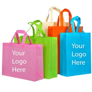 Bolsas tejidas de tela reciclable impresas personalizadas para llevar compras para sándwich, azúcar, leche, comida, pastel, Chocolate, ensalada, artículos de tocador - Product Image 3