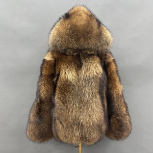 Veste en fourrure véritable épaisse sur mesure, prix de gros, taille plus, personnalisable - Product Image 1