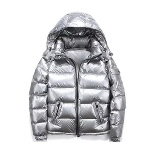 Proveedor de Chaquetas Acolchadas para Hombre, Chaqueta Acolchada Negra Mate para Hombre, Chaqueta Acolchada con Capucha para Hombre para Ropa de Marca Privada - Product Image 6