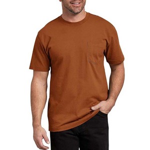Custom Logo Heavy <b>Weight</b> Short Sleeve T Shirts 100% Cotton Men Regular Fit <b>Blank</b> Knitted Solid Pattern Quick Dry Breathable - Product Image 6