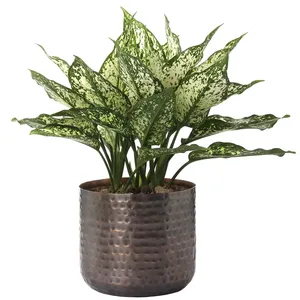 Luxury Handmade Iron Flower Vase Contemporary Decorative Centerpiece for Coffee <b>Table</b> Dining <b>Table</b> Hotel Lobby and Luxury Office - Product Image 6