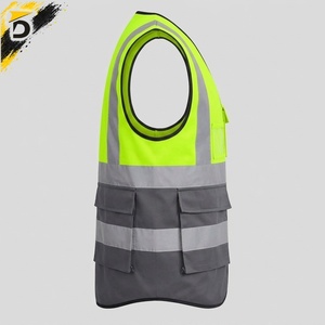 Chaleco de Seguridad para Trabajo, Tela Ligera, Ajuste Cómodo, para Construcción, Trabajos en Carretera, Tareas al Aire Libre y Uso Diario - Product Image 2