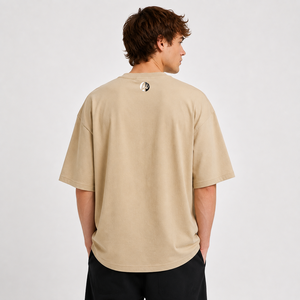 T-shirt décontracté surdimensionné pour homme, coupe ample, tissu doux, manches courtes et col rond, idéal pour l'été et les voyages - Product Image 3