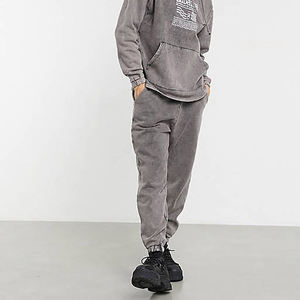 Hot Sale Custom Oversized Professional Made Men Casual Acid Wash <b>Trousers</b> Wholesale Price Customized Made Men's Pants & <b>Trousers</b> - Product Image 4