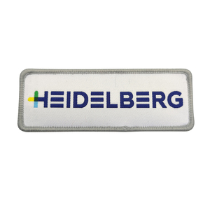 Retro Design Reforestation Wholesale Custom Woven Patches with Horizontal Stripes and Personalized Woven Name Patches - Product Image 5