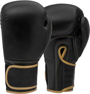 Guantes de entrenamiento de boxeo, equipo de entrenamiento de boxeo, guantes pesados de cuero PU para adultos y niños, para boxeo, kickboxing, para hombres y mujeres - Product Image 1