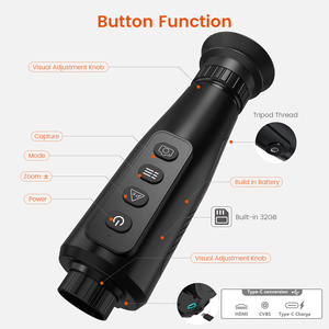 GTGUARD AI 15, Cámara de Caza WiFi Portátil para Exteriores, OEM/ODM de Fábrica, Monocular Térmico de Mano, Óptica Telescópica <span class=keywords><strong>con</strong></span> <span class=keywords><strong>Zoom</strong></span> 8X/4x - Product Image 2