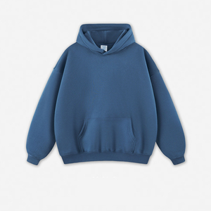 Pull à Capuche Hiver Chaud Personnalisé avec Logo, en Polaire Épaisse, pour Hommes, en Fausse Fourrure Sherpa, Impression Numérique – Nouveau Modèle du Fabricant Grossiste - Product Image 6
