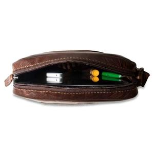 Trendy Urban Leather Crossbody <b>Sling</b> <b>Bag</b> for Women Lightweight Designer Shoulder Chest <b>Bag</b> Multi Pockets & Adjustable Strap - Product Image 4