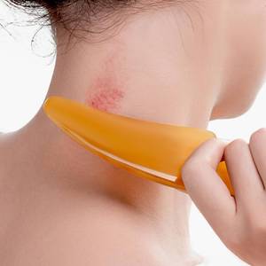 เครื่องมือขูดหน้าและผิวกายทำจากเรซิ่นแฮนด์เมด รูปทรงกลม FAIZA CRAFT - Product Image 1
