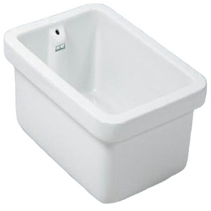Fregadero de Laboratorio de Ciencia, muebles de laboratorio, rectángulo Industrial, accesorios escolares blancos de cerámica, fregaderos para baños escolares - Product Image 3