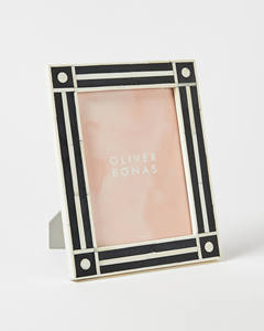 Cadre photo en résine de luxe fait main moderne, impression couleur personnalisée |   Cadre photo portable élégant à faire soi-même pour la table, idéal pour le salon - Product Image 6