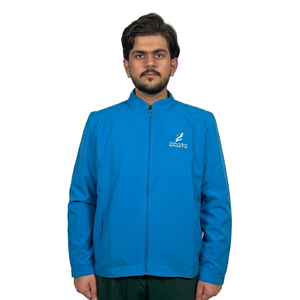 Veste de randonnée imperméable à capuche personnalisée, tissu polyester, fournisseur OEM, couleur et taille personnalisées, veste softshell pour homme - Product Image 1