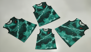 Maillot de basket-ball haut de gamme en tissu mesh léger, séchage rapide, sans manches, uniforme sportif, tenue d'équipe personnalisée, fournisseur OEM - Product Image 3