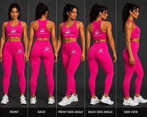 Sujetador Deportivo de Una Pieza de Alta Calidad para Mujeres Adultas, de Secado Rápido, Diseño Personalizado, Sujetador Deportivo Femenino Hecho a Medida - Product Image 1