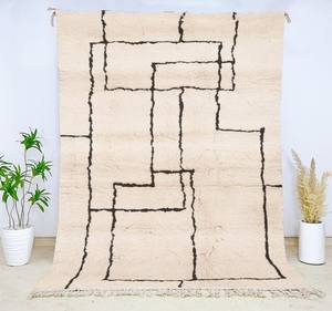 Alfombras de lana gruesas hechas a mano, tapetes de área de lana hechos a mano, con nudo marroquí, personalizables - Product Image 5