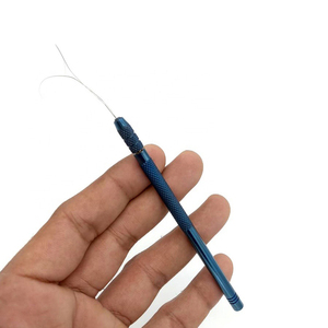 Pince à extensions capillaires en acier inoxydable léger de haute qualité avec poignée respirante Regal Impex - Product Image 4