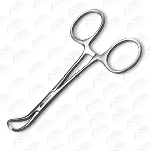 Pinzas hemostáticas para sujetar toallas de pelo, instrumentos médicos rectos, tijeras de pesca de acero inoxidable con bloqueo de codo, pinzas. - Product Image 5