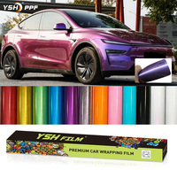 Films de protection intégrale pour voiture, haute qualité, effet mat, auto-réparateur, décoratifs, teinte colorée brillante, en vente