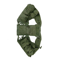 Gilet tactique confortable en tissu léger à bas prix, grande taille, couleur unie